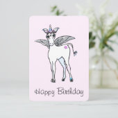 Carte Unicorne magique (Debout devant)