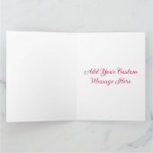 Carte Unicorne magique Saint Valentin (Intérieur)