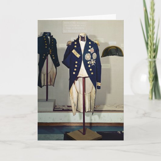 Carte Uniforme naval royal porté (Devant)