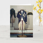 Carte Uniforme naval royal porté (Fleur jaune)