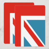 Carte Union Jack (Devant / Derrière)