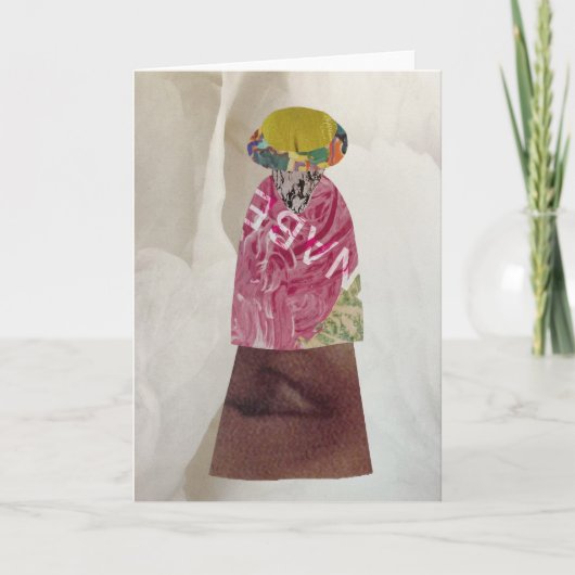 Carte Unique Collage Terre Mama Sloane Blank (Devant)