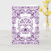 Carte unique de Calavera de crâne de sucre de (Fleur jaune)