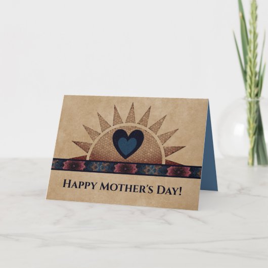 Carte unique de la fête des mères du Sud-Ouest ave (Devant)