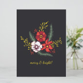 Carte unique et élégant (Debout devant)