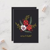 Carte unique et élégant (Devant/Arrière en situation)