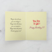 Carte Unique Funny Happy Birthday Card Avec Nom Personna (Intérieur)