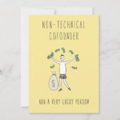 Carte Uniquement dans la Silicon Valley Greeting Card :  (Devant)