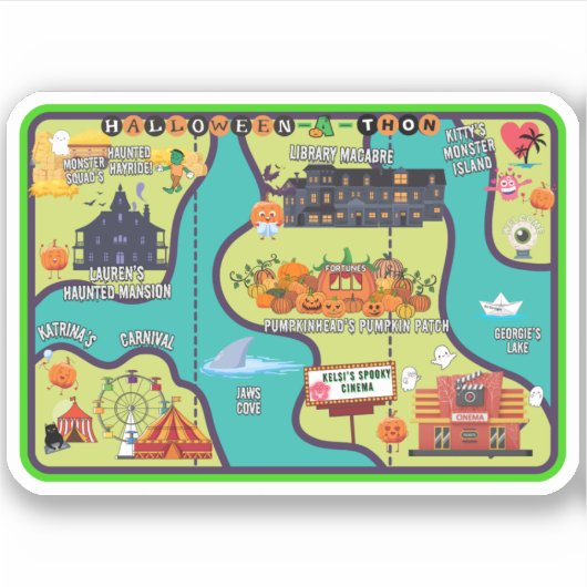 Carte uniquement Sticker (Devant)