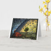 Carte Univers (Fleur jaune)