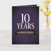 Carte universelle d'anniversaire pour employé en c (Fleur jaune)