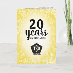 Carte universelle pour l'anniversaire des employés