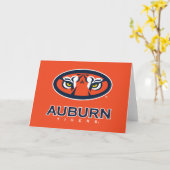 Carte Université d'Auburn | Auburn Tigers (Fleur jaune)