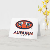 Carte Université d'Auburn | Auburn Tigers (Fleur jaune)