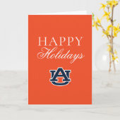 Carte Université d'Auburn | Vacances (Fleur jaune)