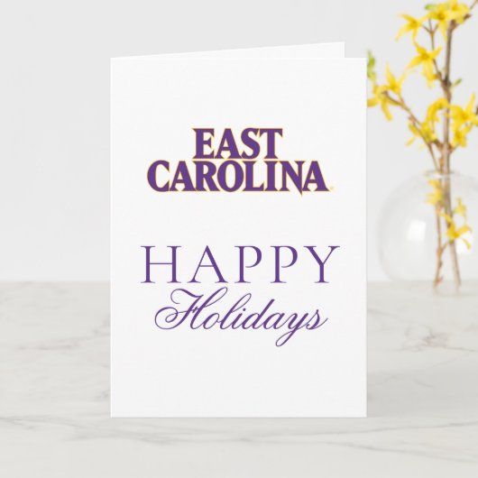 Carte Université de Caroline de l'Est | Caroline de l'Es (Fleur jaune)