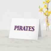 Carte Université de Caroline de l'Est | Pirates (Fleur jaune)