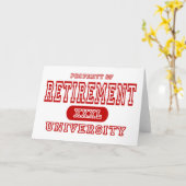 Carte Université de retraite (Fleur jaune)