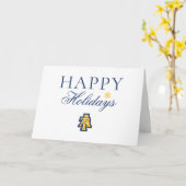 Carte Université d'État A&T de Caroline du Nord | Un log (Fleur jaune)