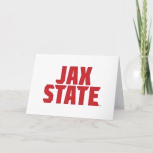 Carte Université d'État de Jacksonville JAX STATE Rouge