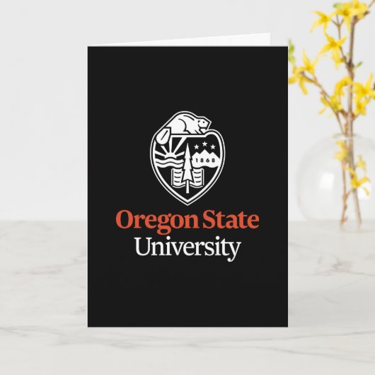 Carte Université d'État de l'Oregon (Fleur jaune)