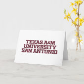 Carte Université Texas A&M de San Antonio (Fleur jaune)
