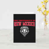 Carte University Of New Mexico Unm Lobos Ncaa Unm&#   (Fleur jaune)