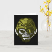 Carte Unleahe Gorilla Body Building Motivation Gym Gift  (Fleur jaune)