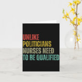 Carte Unlike Liticians Nurses Need To Be Qualified Sarca (Fleur jaune)