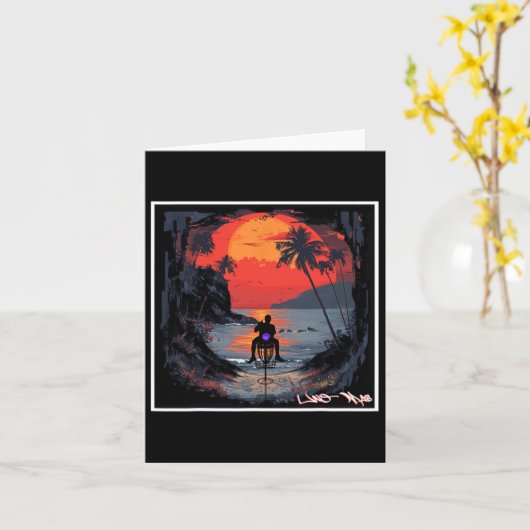 Carte Uno Mas - Disque Golf (Fleur jaune)