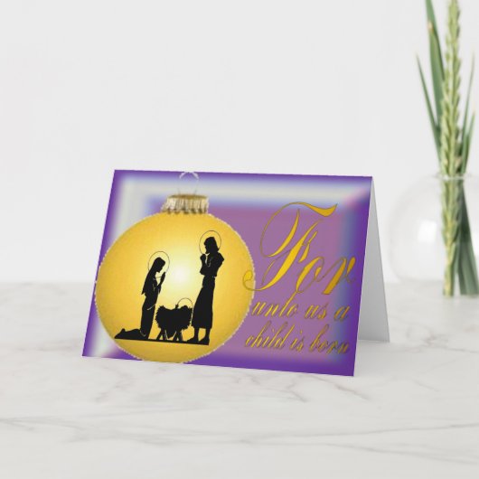 Carte Unto Us (Devant)