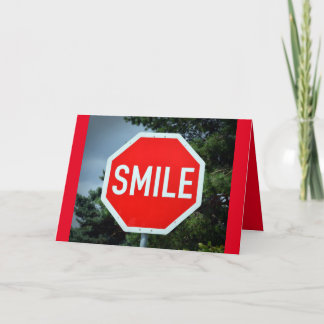 Carte Updated Smile, Just because, thinking of you