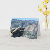 Carte Upper Yosemite Falls from Glacier Point (Fleur jaune)