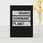 Carte Uranus Dominant Planet Solaire Système Pun (Fleur jaune)
