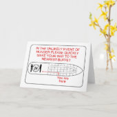 Carte Urgence faim (Fleur jaune)