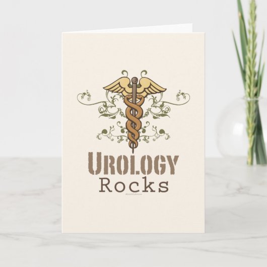 Carte Urology Rocks Urologist Greeting Card (Devant)