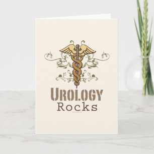 Carte Urology Rocks Urologist Greeting Card