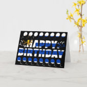 Carte Uruguay Drapeau patriotique anniversaire (Fleur jaune)