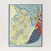 Carte USA 16x20 Puzzle (Vertical)