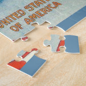 Carte USA 16x20 Puzzle (Côté)