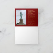 Carte USA 1895 $5 Liberty Half Eagle Note Card (Intérieur)