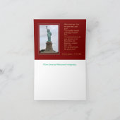 Carte USA 1895 $5 Liberty Half Eagle Note Card (Intérieur)