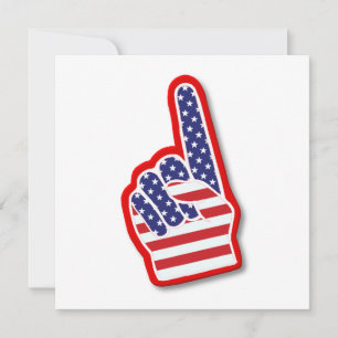 Carte USA #1 Mousse/4 juillet