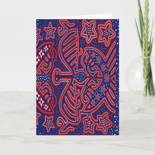 Carte USA Eagle Democratic Patriot (Devant)