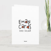 Carte USA Independence Day - Freedom (Dos)