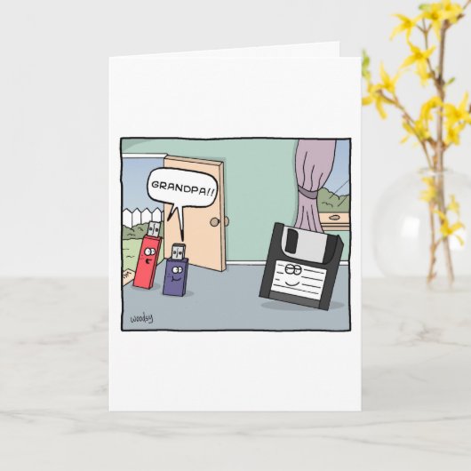 Carte USB (Fleur jaune)