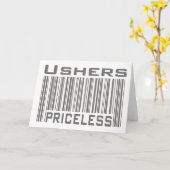 Carte Ushers inestimable (Fleur jaune)