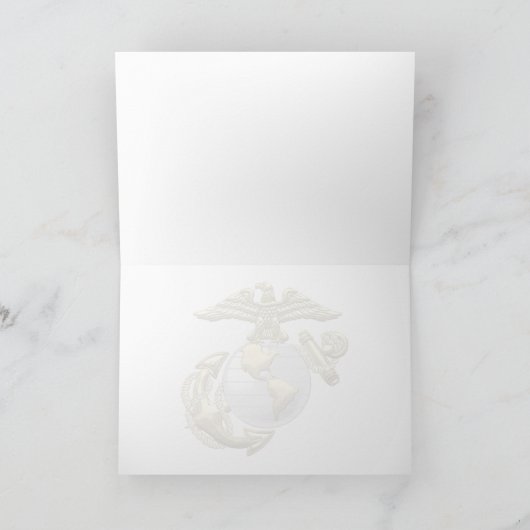 Carte USMC Eagle, Globe & Ancre (EGA) [3D] (Intérieur)