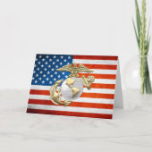 Carte USMC Eagle, Globe & Ancre (EGA) [3D] (Devant)