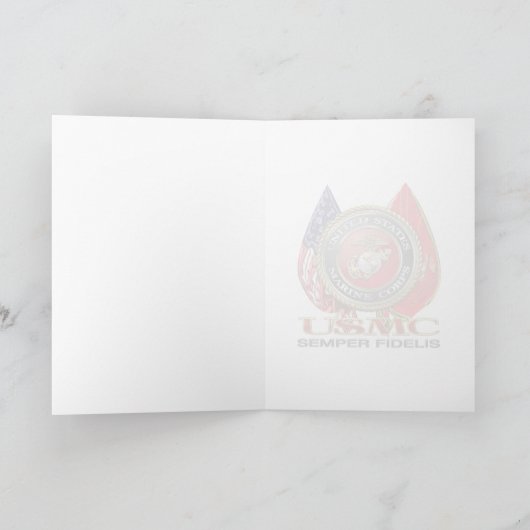 Carte USMC Semper Fi [édition spéciale] [3D] (Intérieur)